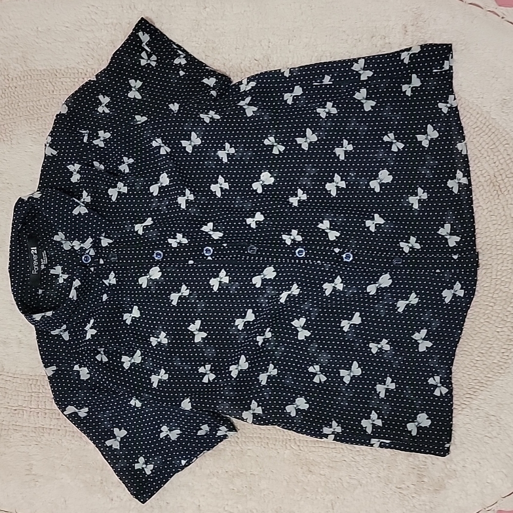 Forever 21 Women's Sheer Blouse